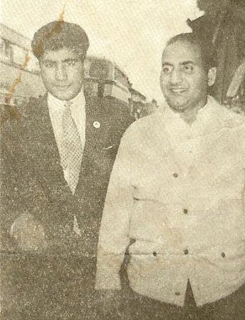 Rafi with his relative