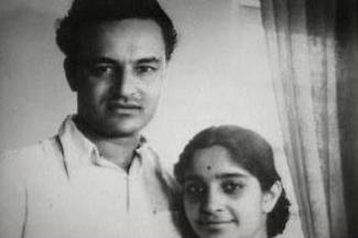 Mukesh with his wife