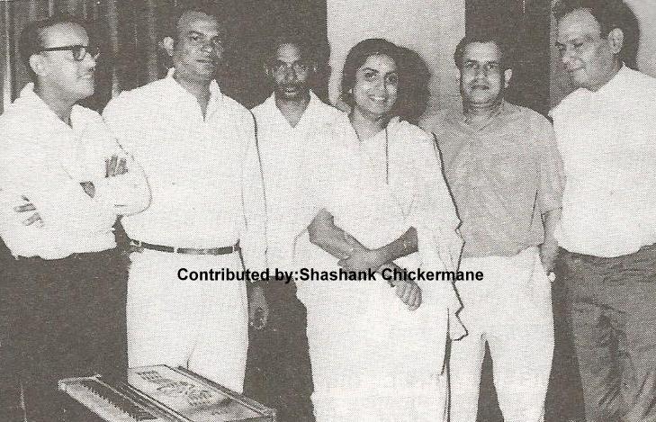 Suman Kalyanpur with her husband & others