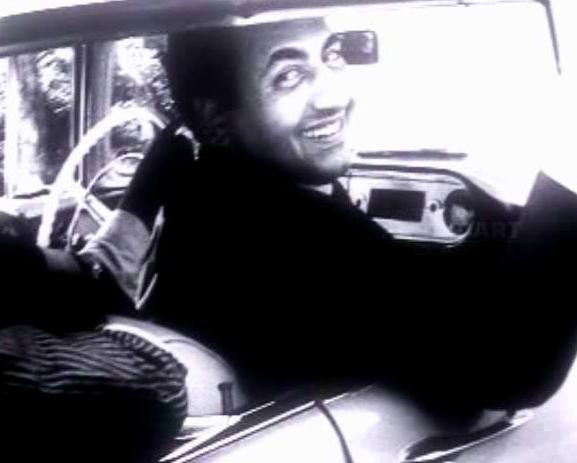 Mohd Rafi in his car