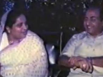 Rafi with his wife