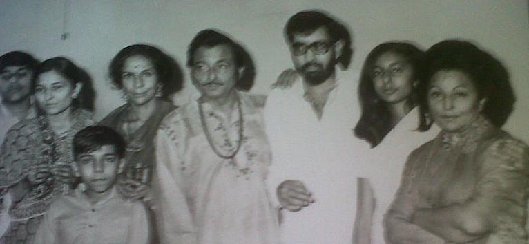 Madanmohan with his family & friends