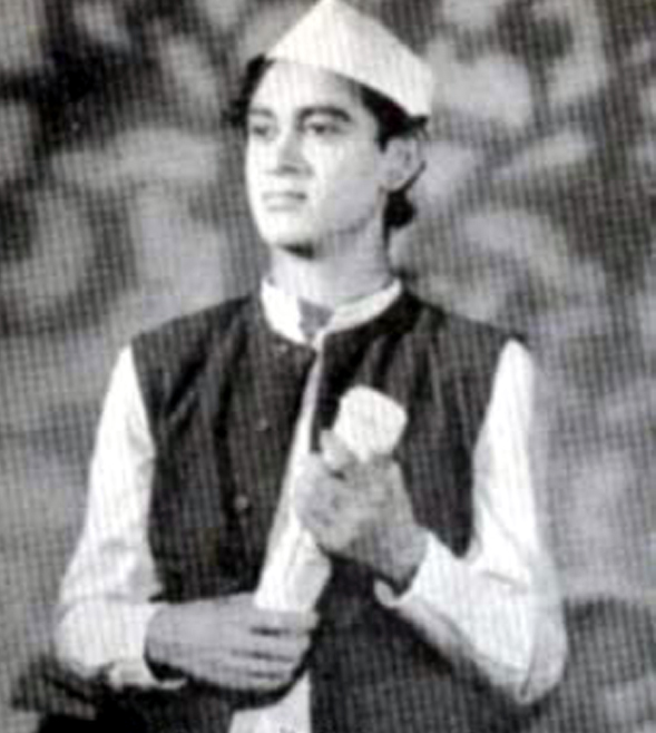 Young Kishore Kumar in a Movie