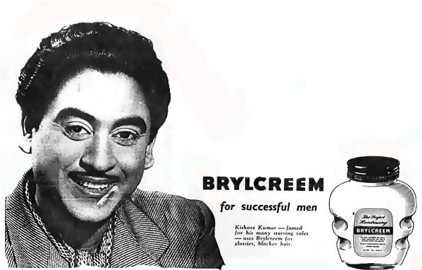 Kishore Kumar in an Advertisement of Brylcream in 1980's