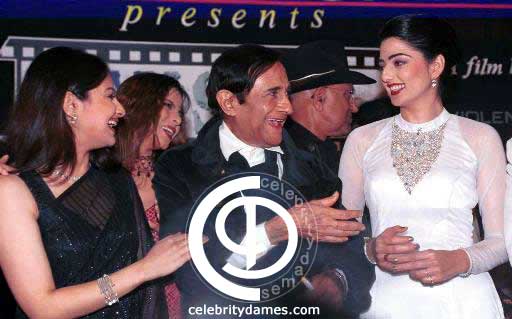 Dev Anand with his co stars