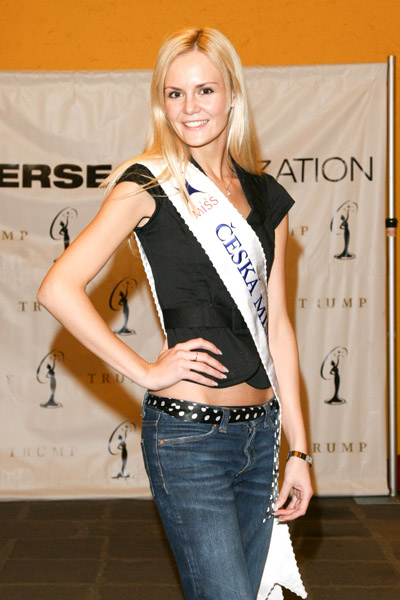 Luicie Hadasova, Miss Universe Czech Republic 2007-9