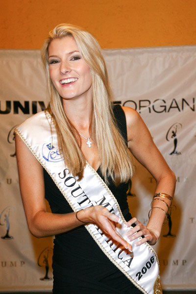 Megan Coleman, Miss Universe South Africa 2007-13