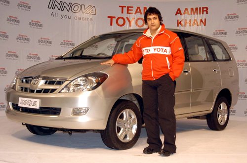 Aamir Khan endorses Toyota Innova - 4