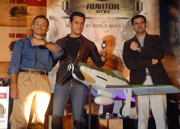 Aamir Khan launches Titan Aviator - 1