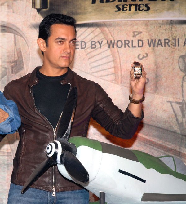 Aamir Khan launches Titan Aviator - 2