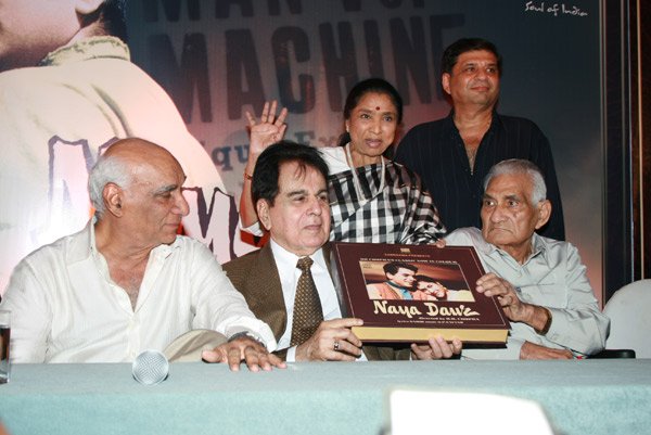 Audio release of Naya Daur in Color - Yash Chopra, Dilip Kumar, Asha Bhosle, Ravi Chopra, B R Chopra - 1