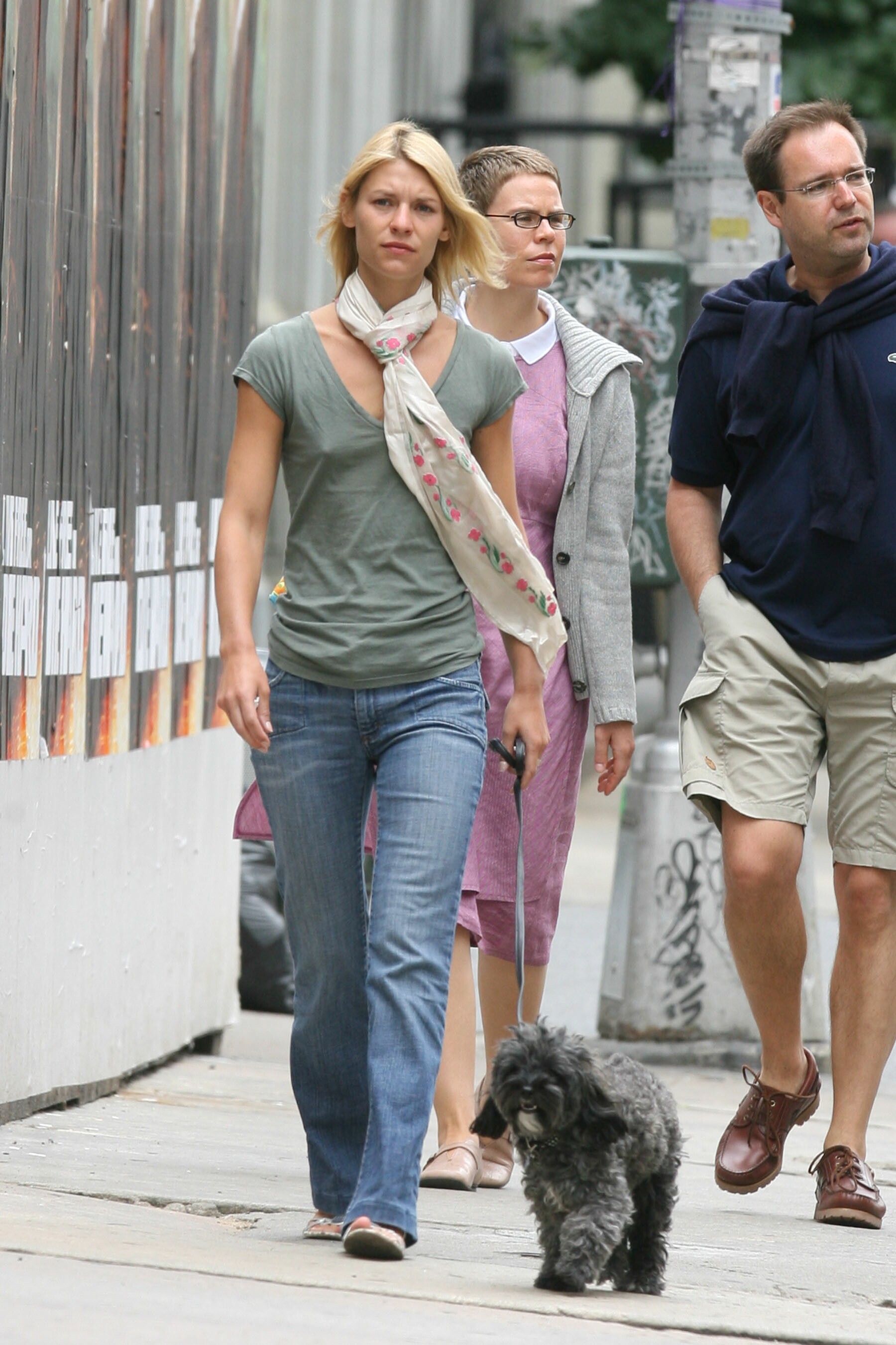 Claire Danes - paparazzi at Letterman and out and about - 4