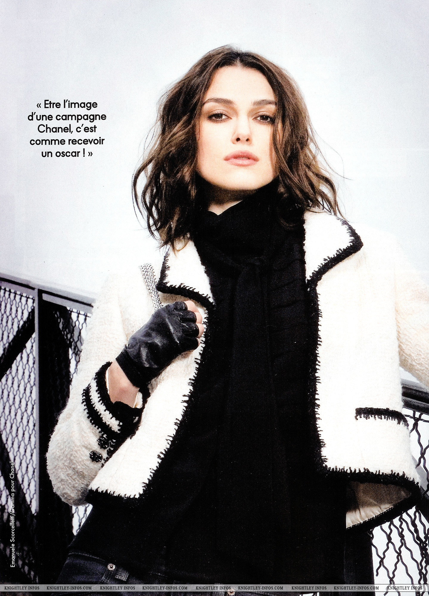 Keira Knightley - Chanel 2007 Elle Magazine Scans-1