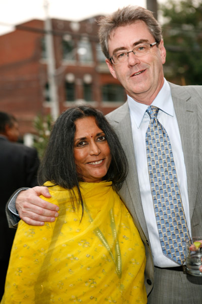 Deepa Mehta and Piers Handling at the Bollywood Event at the The 32nd Annual Toronto International Film Festival - 1