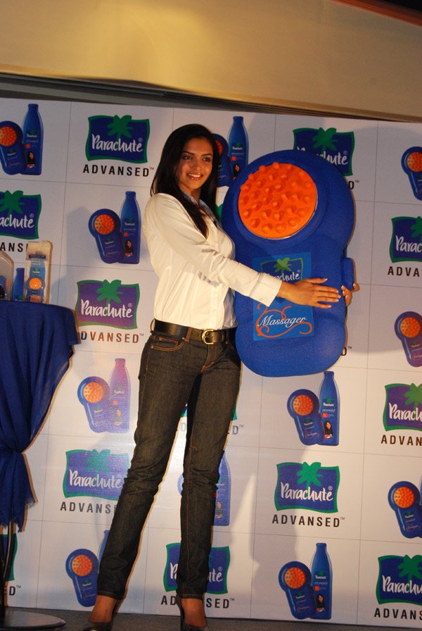 Deepika Padukone launches Parachute's Advanced Massager 