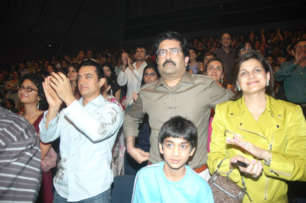 Kiran Rao, Aamir Khan at Shiamak's I Believe