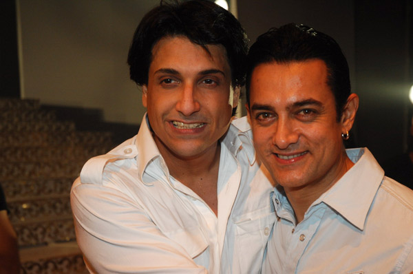 Shiamak Davar, Aamir Khan at Shiamak's I Believe