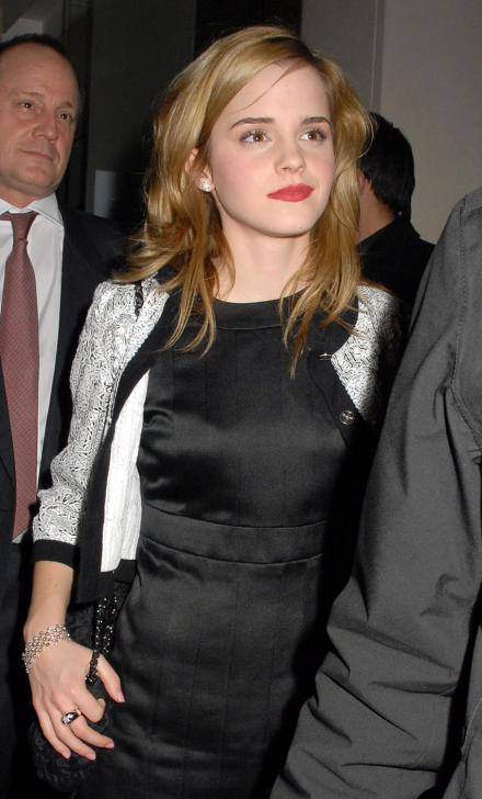 Emma Watson @ Lagerfelds Chanel Party -3