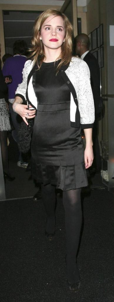 Emma Watson @ Lagerfelds Chanel Party -7