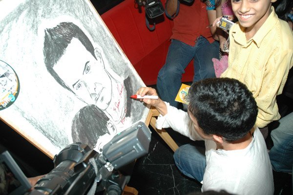 Aamir Khan at the screening of Taare Zameen Par for Kids 