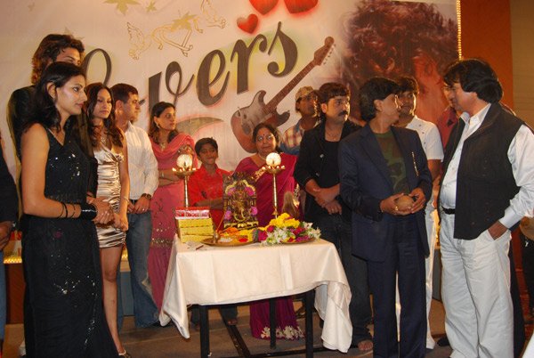 Kumar Sahil at the Mahurat of new film _Lovers_ 
