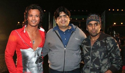 Vivek Oberoi at the shoot of Anand Oberoi's Music Video 