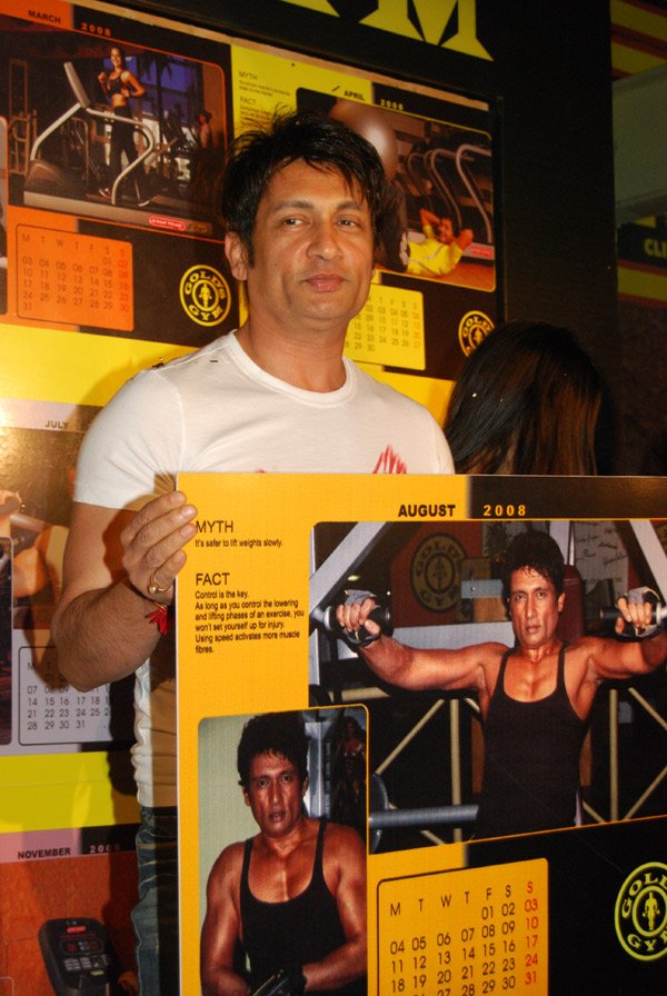 Shekhar Suman at Gold's Gym Calendar Launch on eve of its 5th Anniversary 