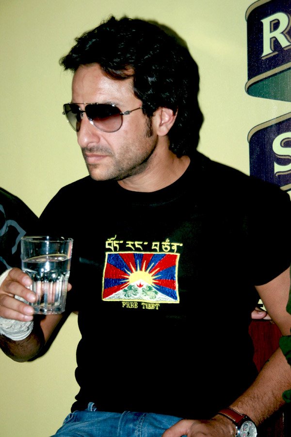 Saif Ali Khan at the press conference of Seagram's Royal Stag 