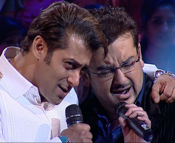 Salman Khan, Adnan Sami on Bol Baby Bol 