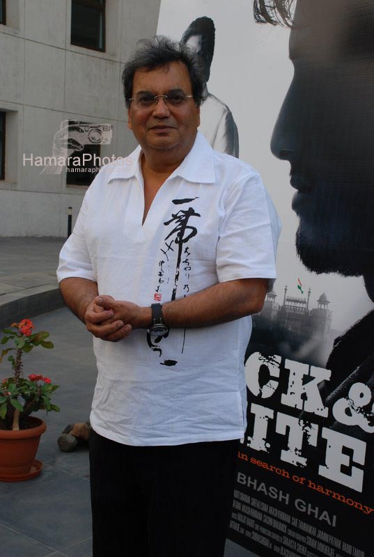 Subhash Ghai's birthday bash and music launch of film Black And White