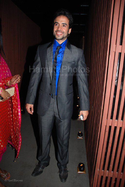 Tusshar Kapoor at Balaji Awards in Aurus on 2nd Feb 