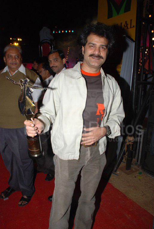 Jamnadas Majethia at the Gujarati Film Awards at Andheri Sports Complex on Feb 9th 2008