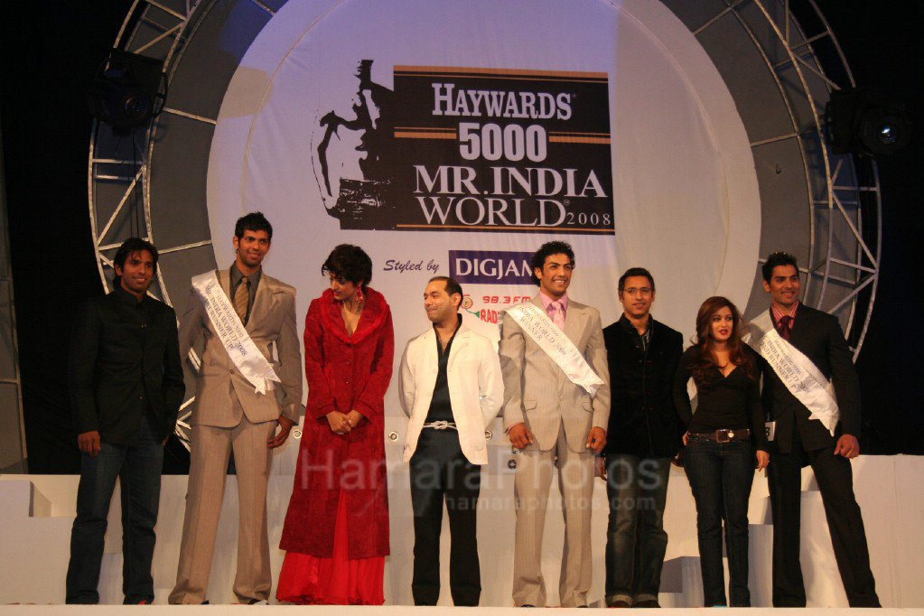 Haywords Mr India World in Hotel Inter Continnental on Feb 9th 2008 