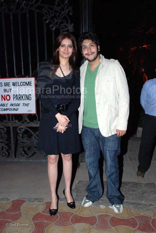 Bappa Lahri at Sanjay Gupta's Valentine bash in Woodstock Villa on  Feb 14th 2008