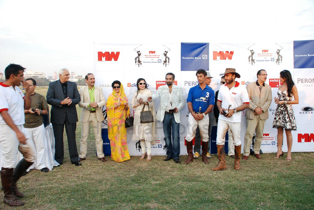 Man's World Arc Cup Polo championship in Mahalaxmi Racecourse on Feb 16 2008 