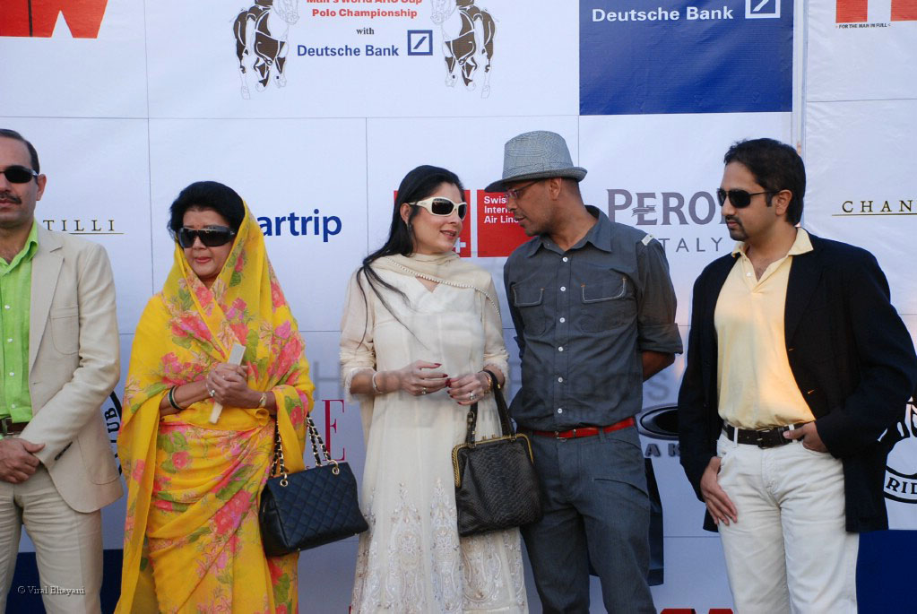 Man's World Arc Cup Polo championship in Mahalaxmi Racecourse on Feb 16 2008 