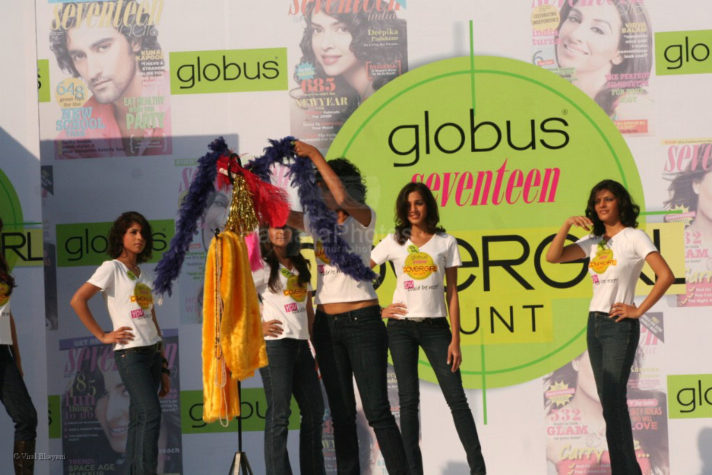 at Globus Seventeen Cover girl hunt 2008 in TajLand's End on  Feb 19th 2008