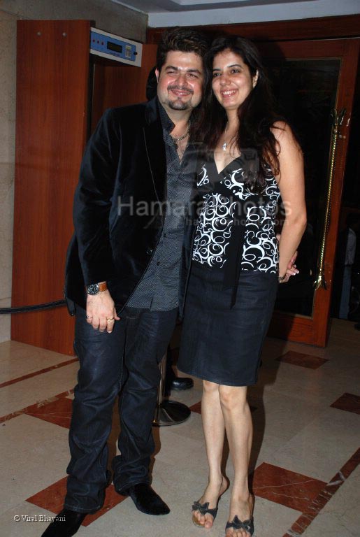 Daboo Ratnani with Manisha at Farah Ali Khan Bash at Blings in Hotel The Leela on 23rd Feb 2008