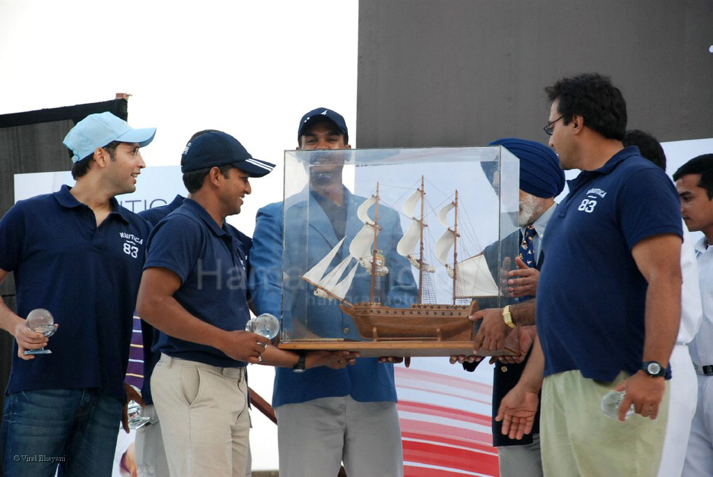 at the Nautica MIBS Navy Cup regatta at Indian Naval base on 23rd february 2008 