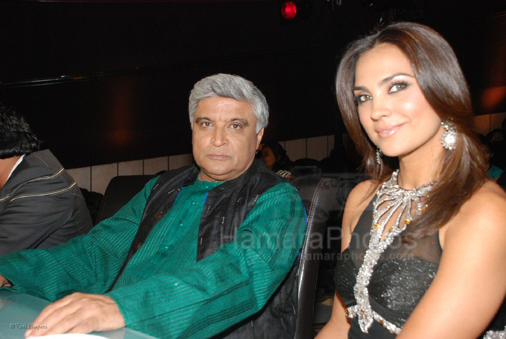 Javed Akhtar, Lara Dutta at announce of the _Ustaad Jodi_ on Mission Ustaad 