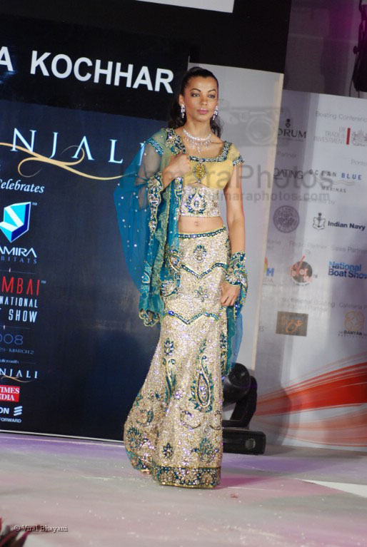 at the Samira Mumbai international Boat show with fashion show by Archana Kocchar in Bandra Kurla Complex on Feb 28th 2008