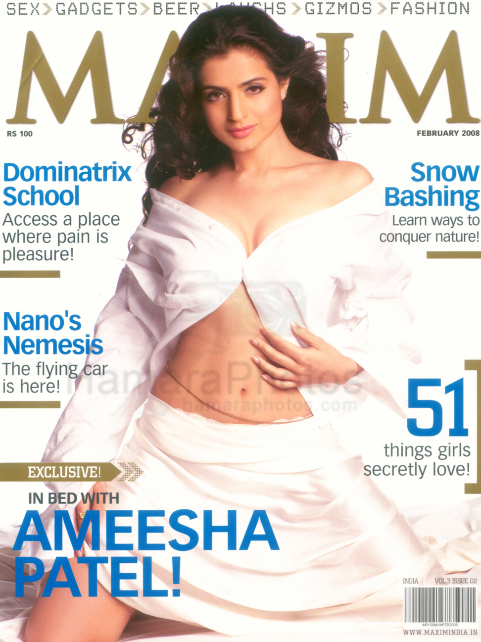 Amisha Patel Feb 08 Maxim Scans 