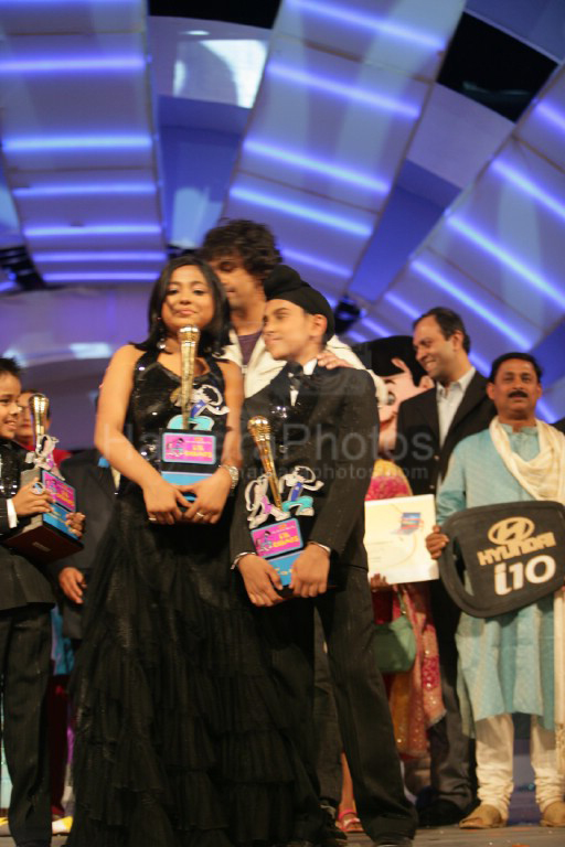 Anamika Chaudhary, Rohanpreet Singh, Tanmay Chaturvedi at the finals of Lil Champs on 1st March 2008 