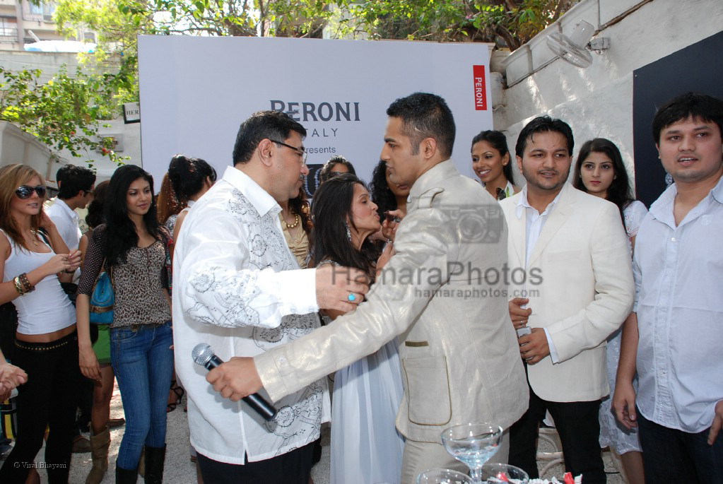 at the launch of Ice model management with a brunch in association with Peroni in Olive on 2nd march 2008