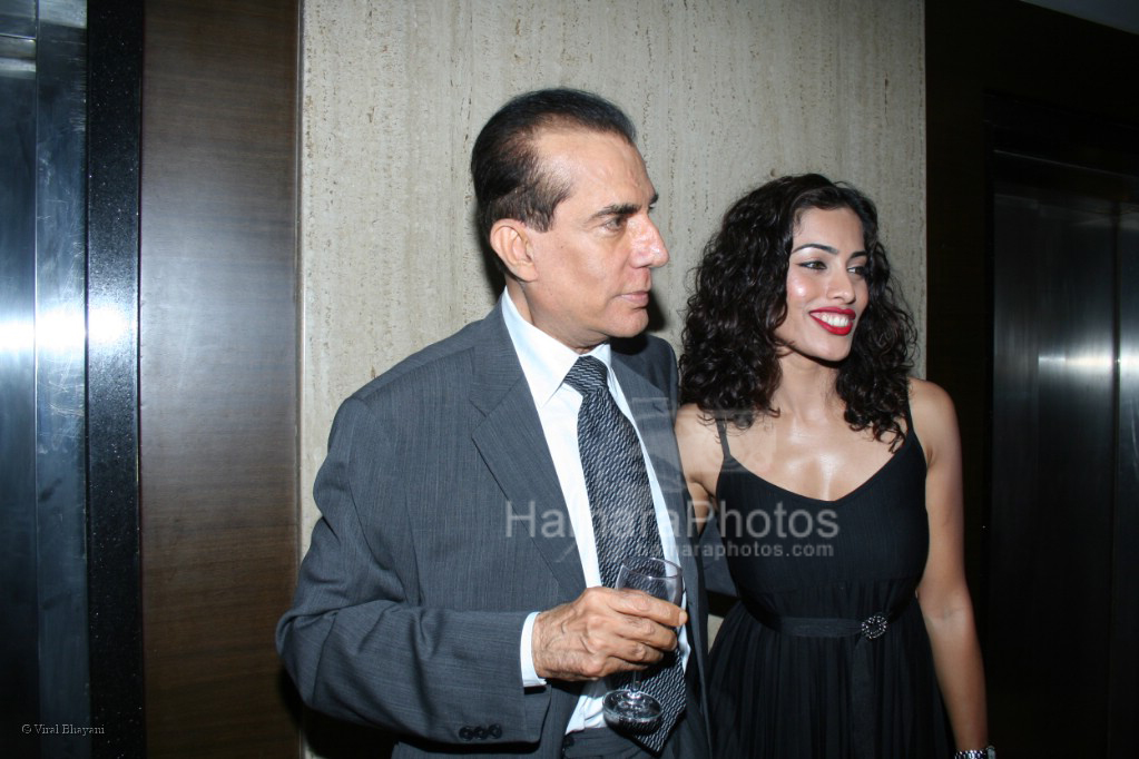 Simon Singh,Nari Hira at the Bhram film bash hosted by Nari Hira of Magna in Khar on 2nd March 2008