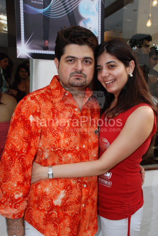 Daboo and Manisha Ratnani at the launch of Ice model management with a brunch in association with Peroni in Olive on 2nd march 2008