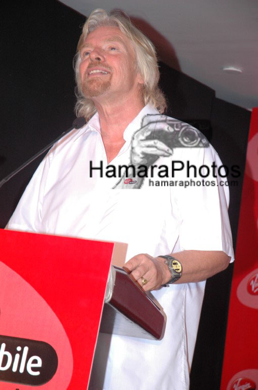 Richard Branson launches Virgin Mobile in India