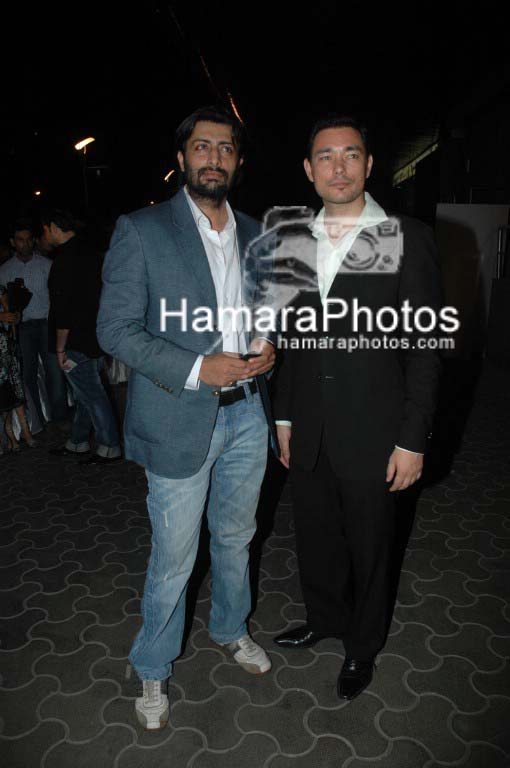 Priyanshu Chatterjee,Kelly Dorjee at The Don premiere in Cinemax on March 5th 2008