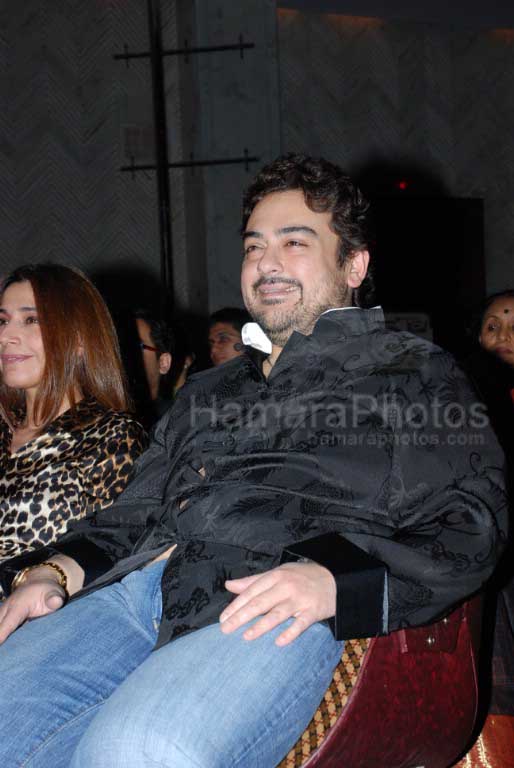 Adnan Sami at fund raise event for poor musicians at the Nehru Centre on March 7th, 2008 