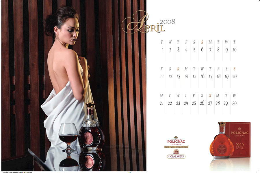Indo French Calendar April 2008